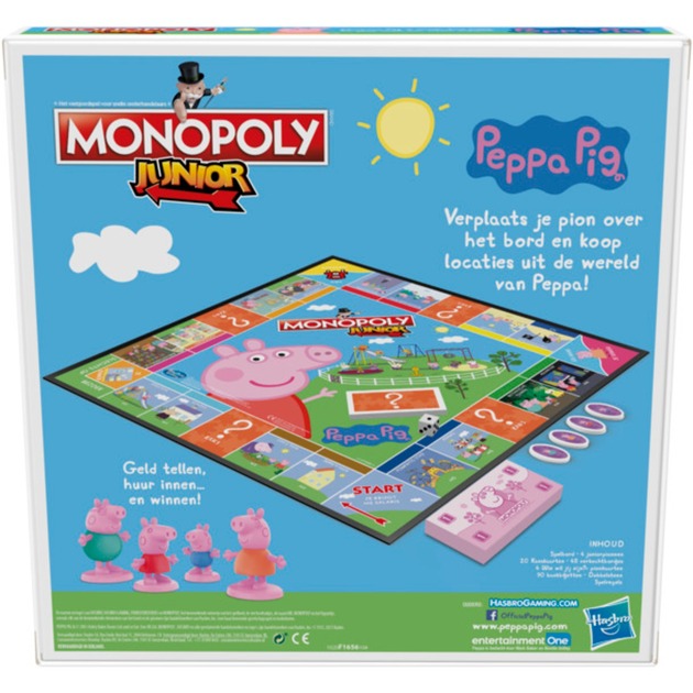 Hasbro Monopoly Junior Peppa Pig