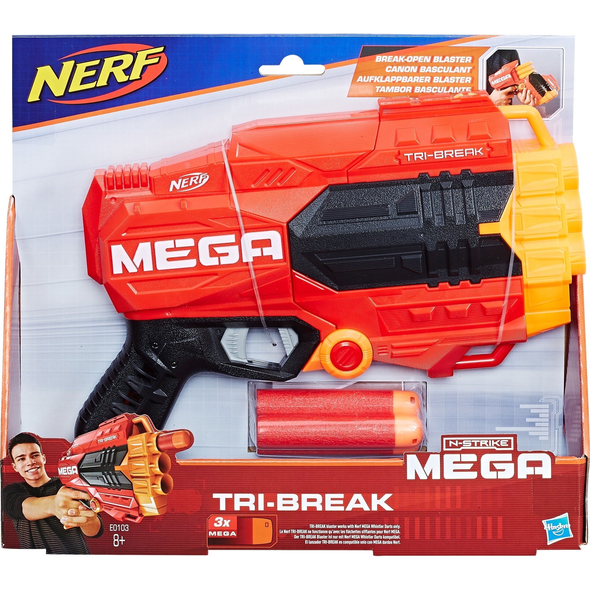 Hasbro N-Strike Mega Tri Break