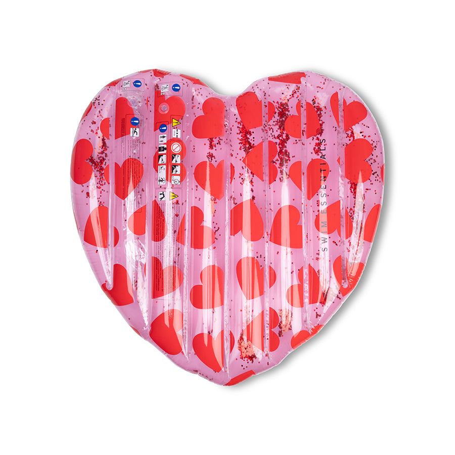 Minihartjes | roze hart luchtbed