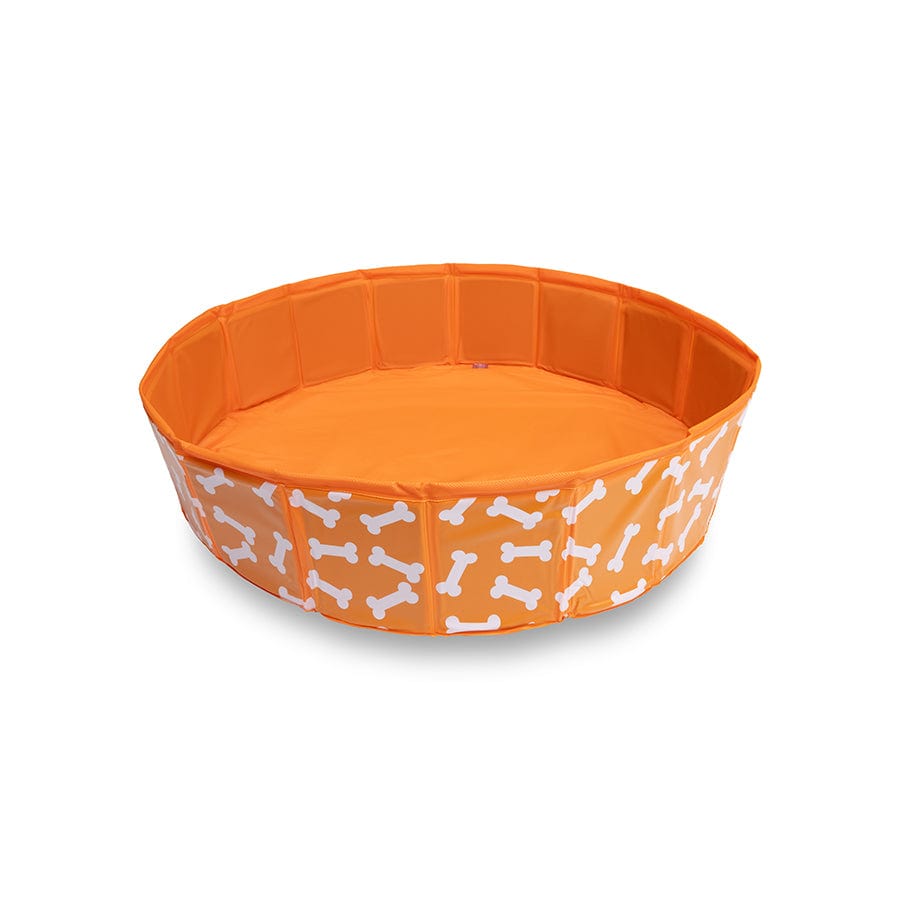Bonebas | oranje honden zwembad ø 80 cm