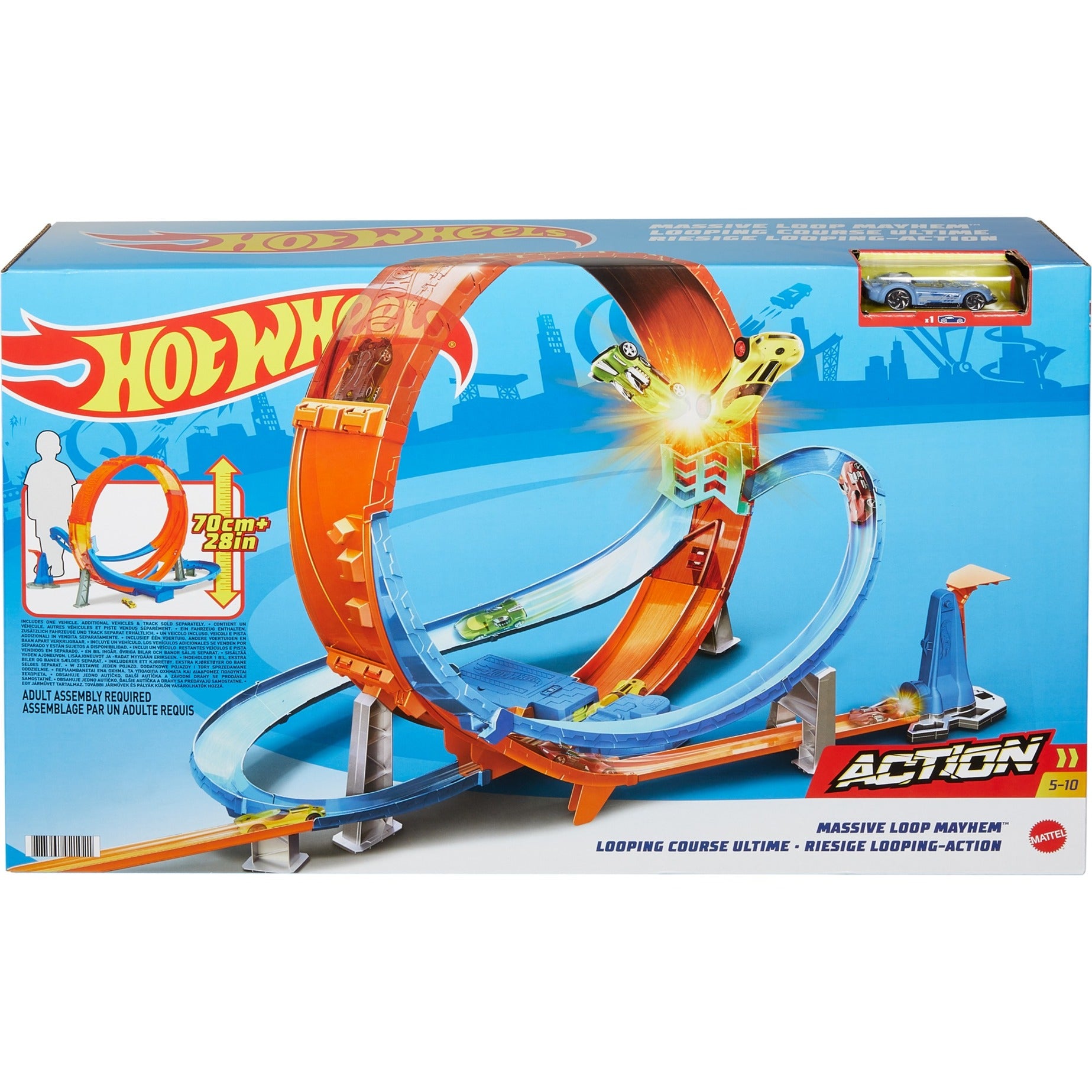 Hot Wheels Massive Loop Mayhem-baanset
