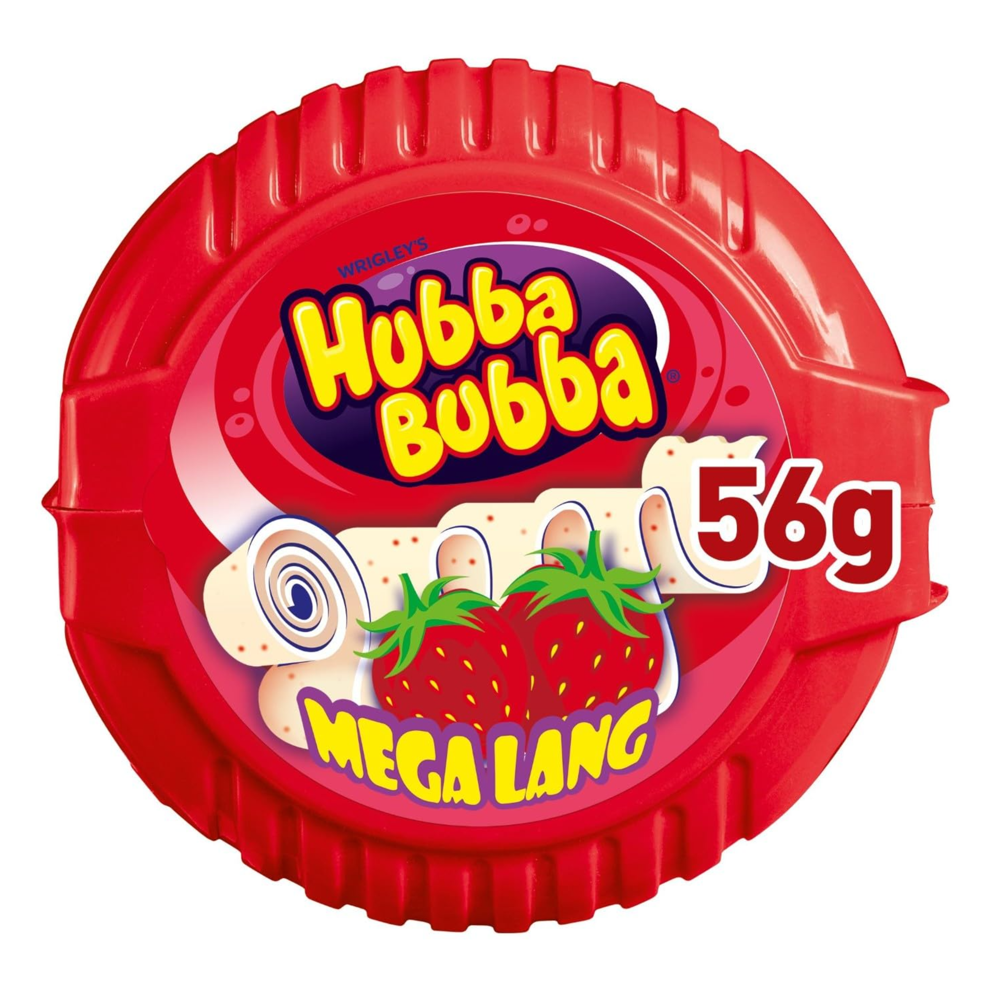Hubba bubba tape strawberry (12x 56g)