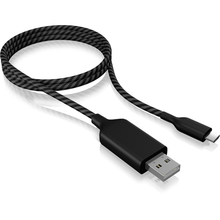 ICY BOX ICY BOX IB-CB023EL USB-A naar Micro-USB-B elektroluminesce