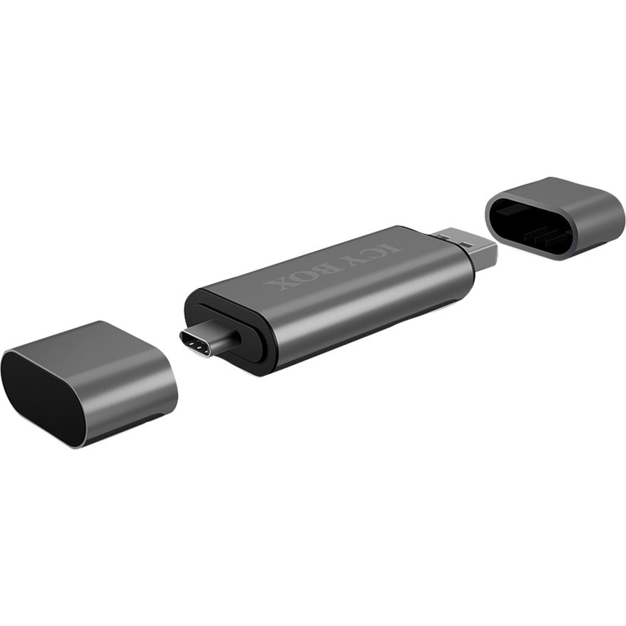 ICY BOX ICY BOX IB-CR200-C Externe kaartlezer met multi-USB-aansluiting