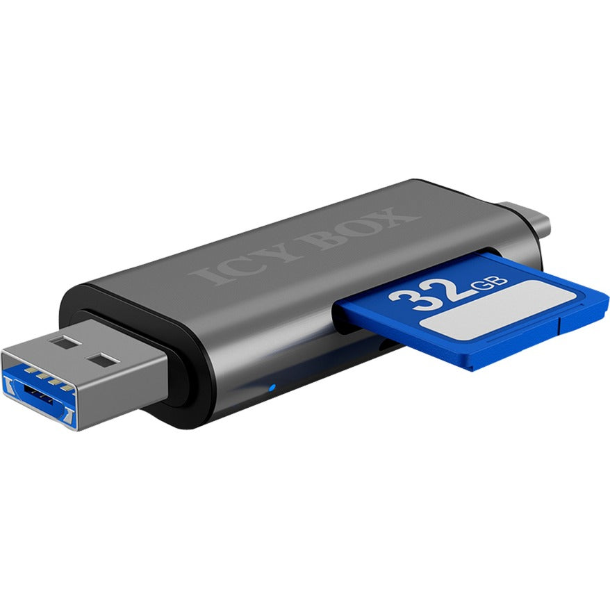ICY BOX ICY BOX IB-CR200-C Externe kaartlezer met multi-USB-aansluiting
