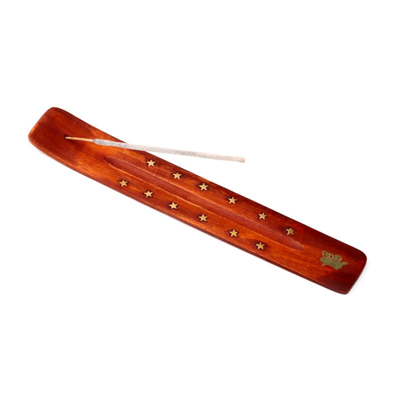 Fee - mango hout wierookhouder voor stokjes