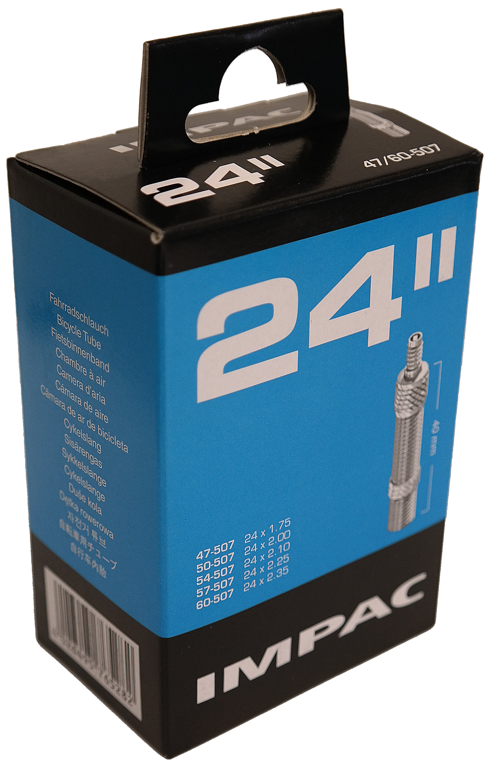 Impac ( schwalbe ) binnenband dv10 24 inch 47 60-406 dv 40 mm