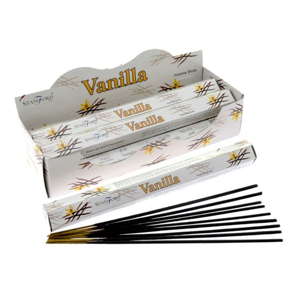 37121 vanille - stamford premium hex wierookstokjes