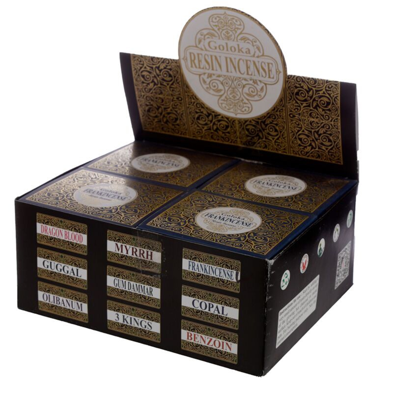 Wierook 30gr - goloka wierookkorrels hars