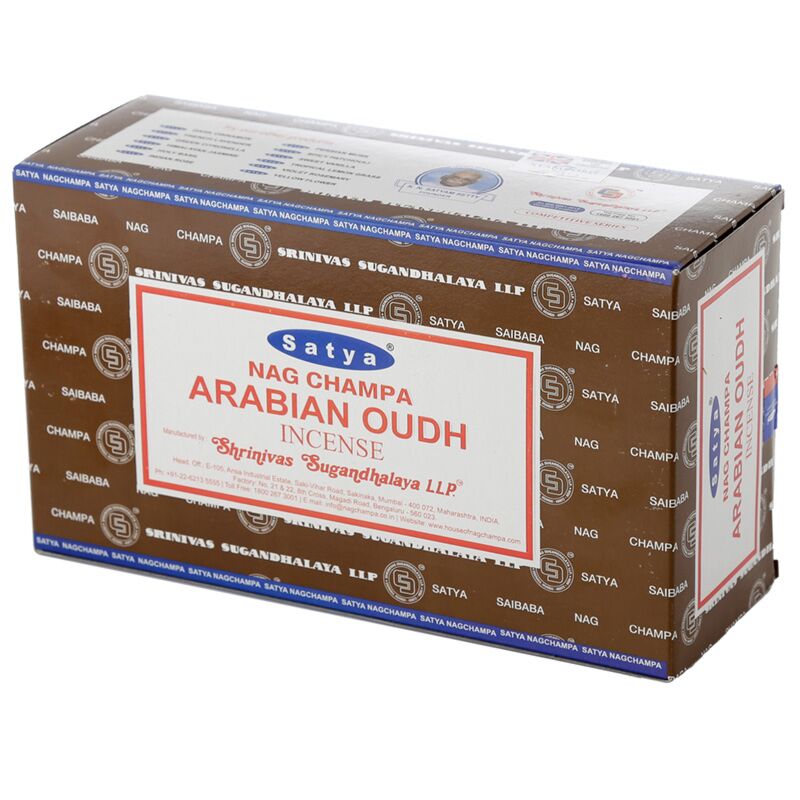 01343 arabische oudh - satya nag champa wierook stokjes