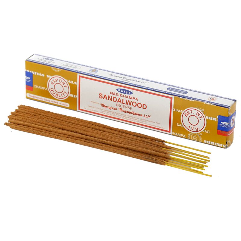 01430 vfm sandelhout - satya nag champa wierook stokjes