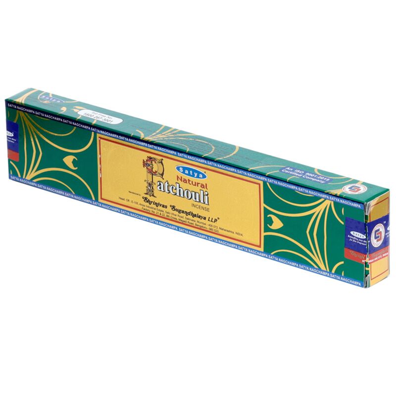 01445 natuurlijke patchouli - satya nag champa wierook stokjes