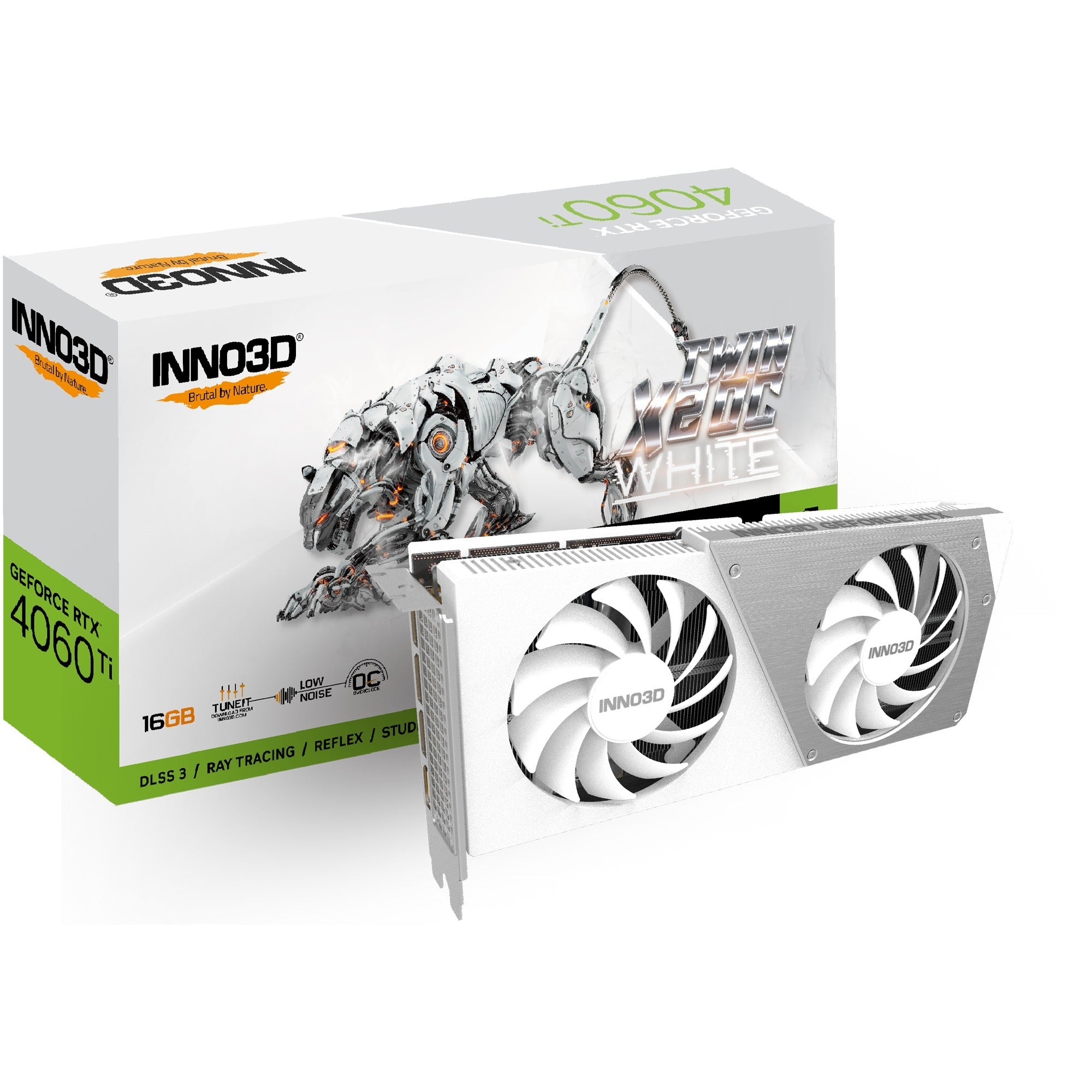 INNO3D INNO3D GeForce RTX 4060 Ti 16GB TWIN X2 OC WIT