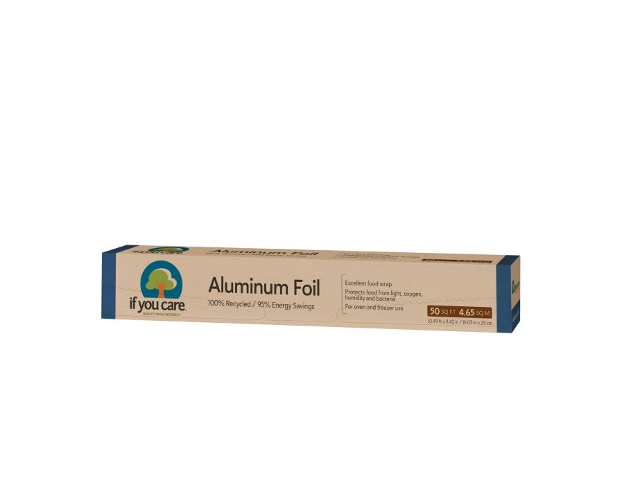 Als u aluminiumfolie belangrijk vindt - 100% gerecycled - rol 10m x 29,2cm