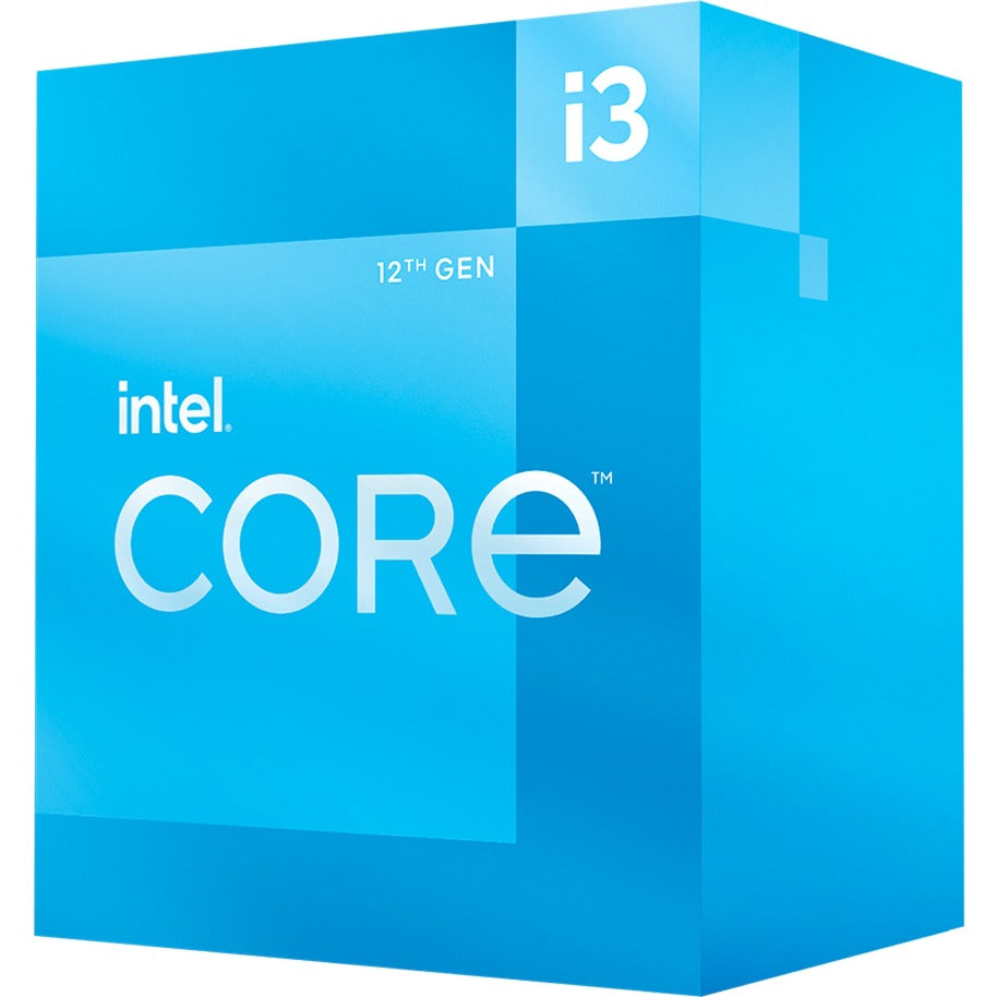Intel® Intel® Core i3-12100, 3,3 GHz (4,3 GHz Turbo Boost)