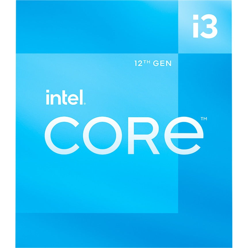Intel® Intel® Core i3-12100, 3,3 GHz (4,3 GHz Turbo Boost)