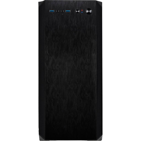 Inter-tech h-606 mini tower case (black | 2x usb-a)