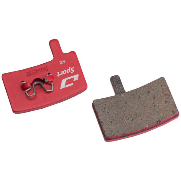 Jagwire sport semi-metallic disc brake pad - hayes (stroker trail)