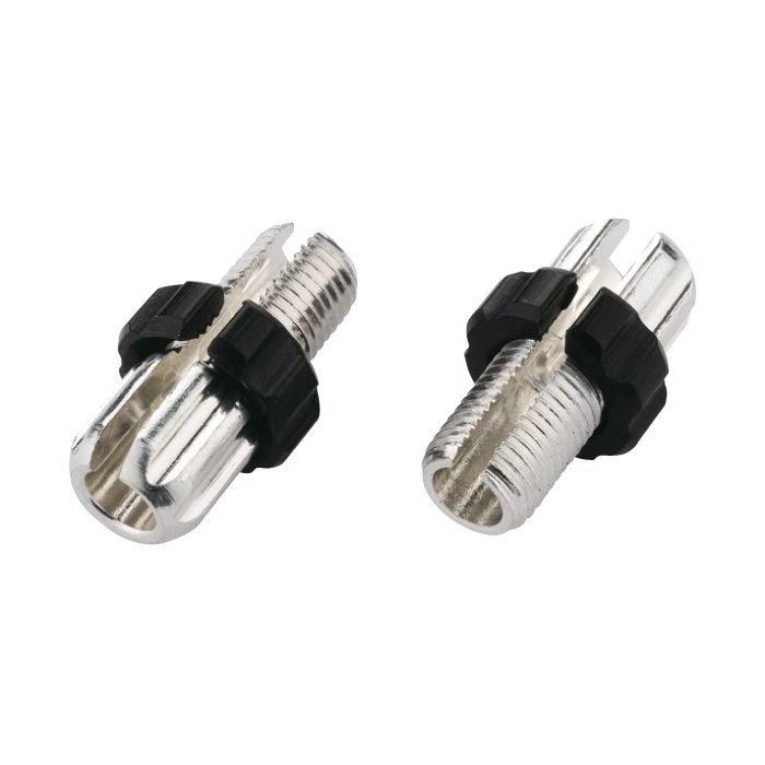 Jagwire m10 adjusting barrel - shimano deore xt - alloy (10pcs) - silver black