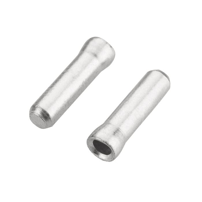 Jagwire cable tips - shift (500pcs) - silver