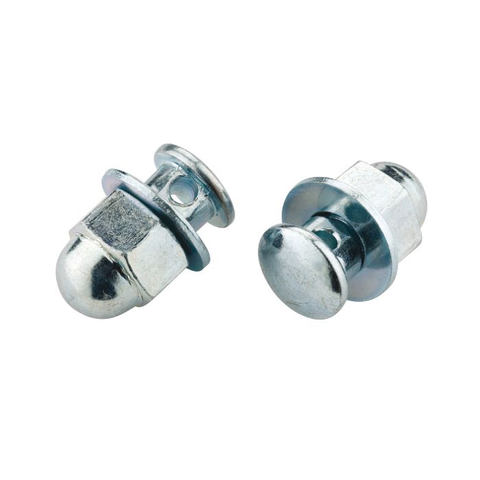 Jagwire 6mm anchor bolt - steel (25pcs) - silver