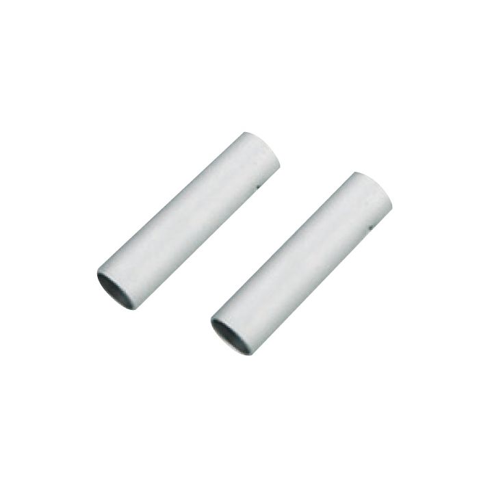 Jagwire double-ended housing connector - 4mm shift (10pcs) - silver