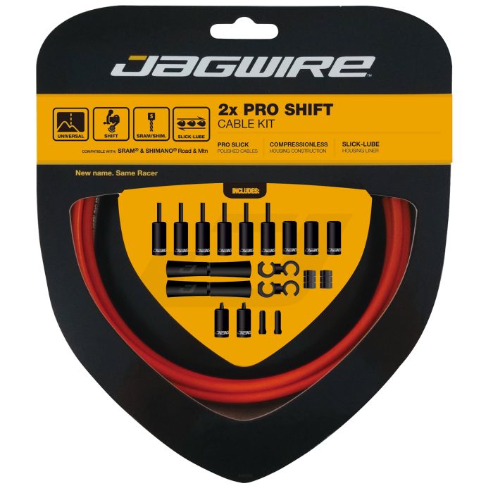 Jagwire 2x pro shift kit - orange