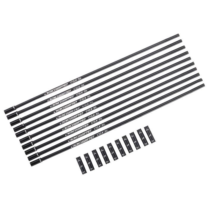 Jagwire flexible shift housing 4mm cgx-sl (240mm - 10pcs) - black