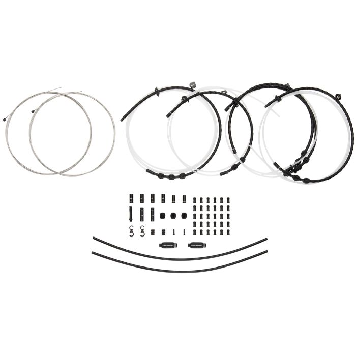 Jagwire 2x elite link shift kit - black