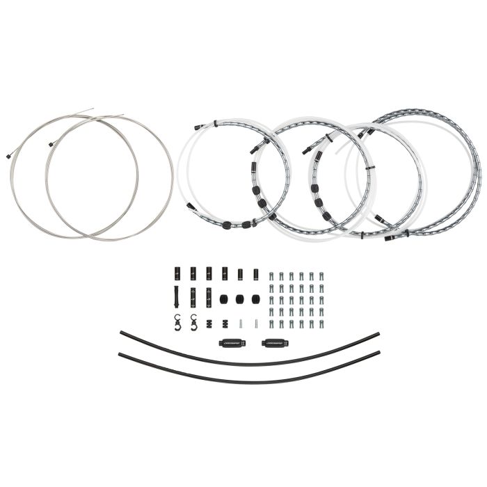 Jagwire 2x elite link shift kit - gray