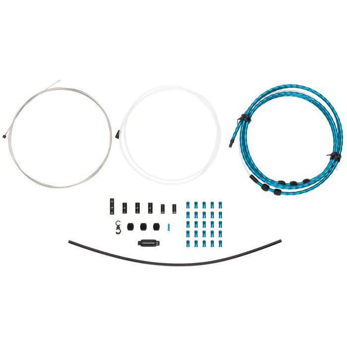 Jagwire 1x elite link shift kit - blue