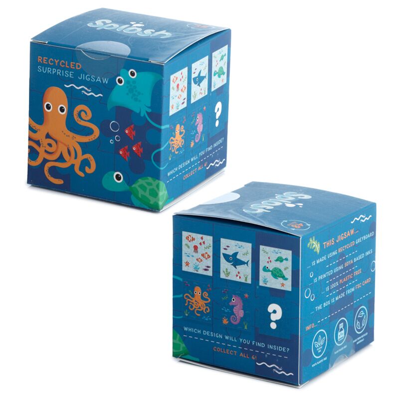 Splosh zeeleven verrassing 48 stuks gerecyclede legpuzzel