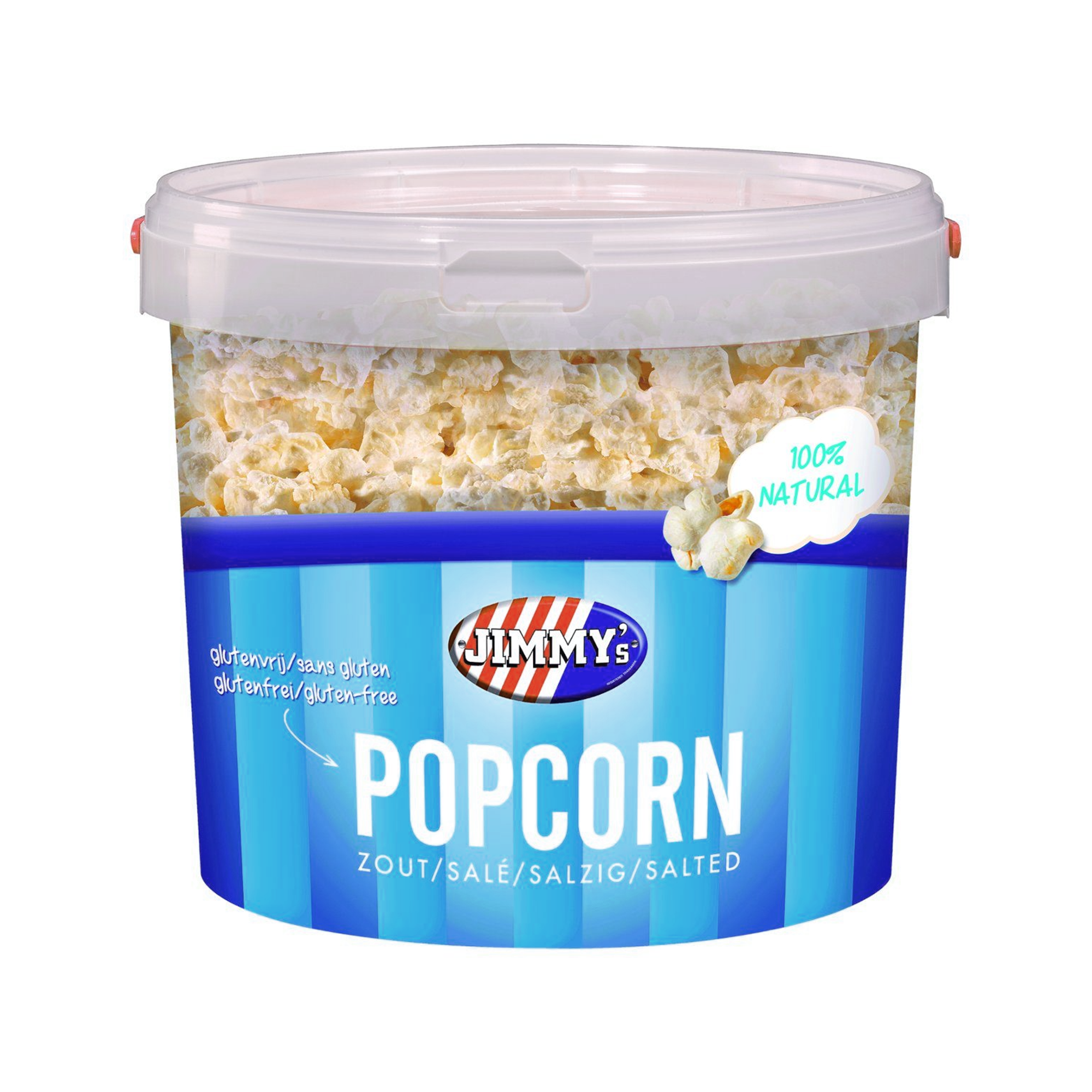 Jimmy's jimmys popcorn zout emmer (12x 140gr)