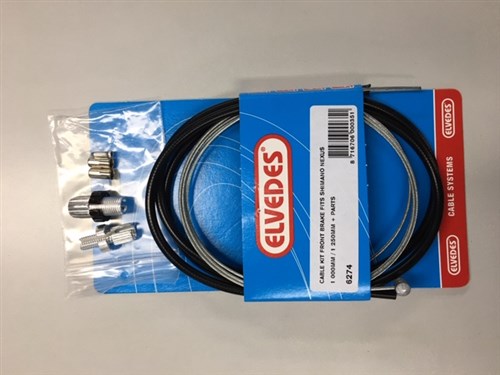 Elvedes for brake cable Nexus black 6274