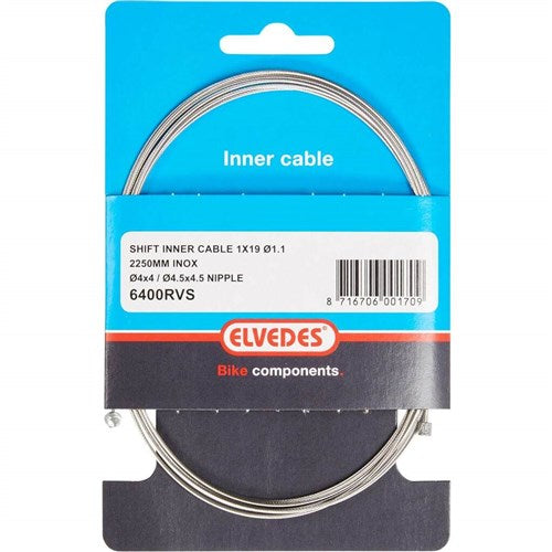 Elvedes cable systems bv gear inner cable stainless steel nexus sa sram 2.25m