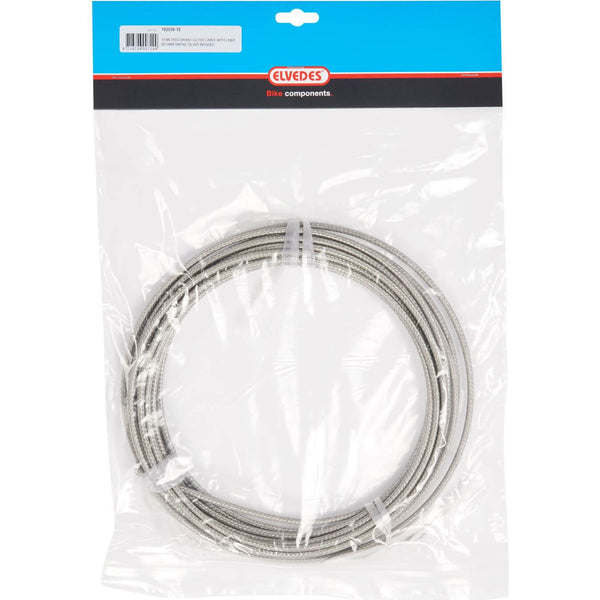 Frein Elvedes extérieur 5mm fumé (10m) tressé 182039-10