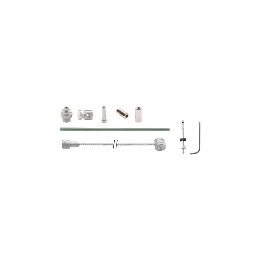 Kit câbles de frein à tambour Elvedes 1700mm 2250mm inox - argent (sur carte)