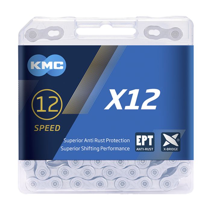 Kmc ketting x12 ept 126l - grijs staal