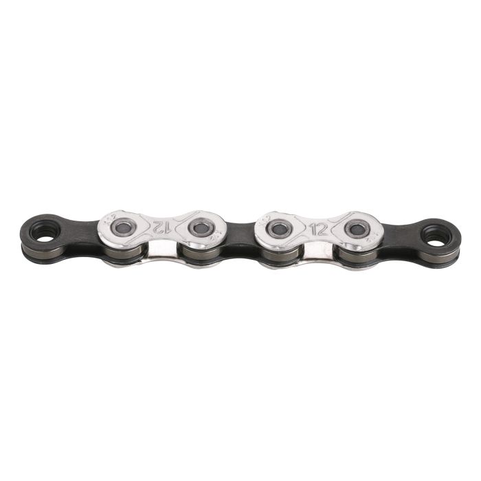KMC X12 Bicycle Chain 126 Links Silver Black 5.2mm