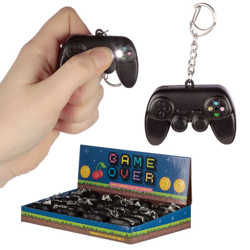 Game over led geluid sleutelhanger