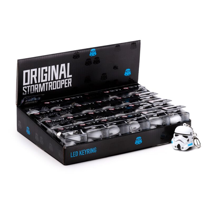 De originele stormtrooper led-sleutelhanger