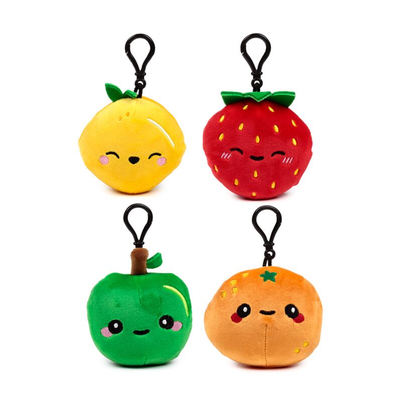 Squidglys foodiemals fruit mini sleutelhanger