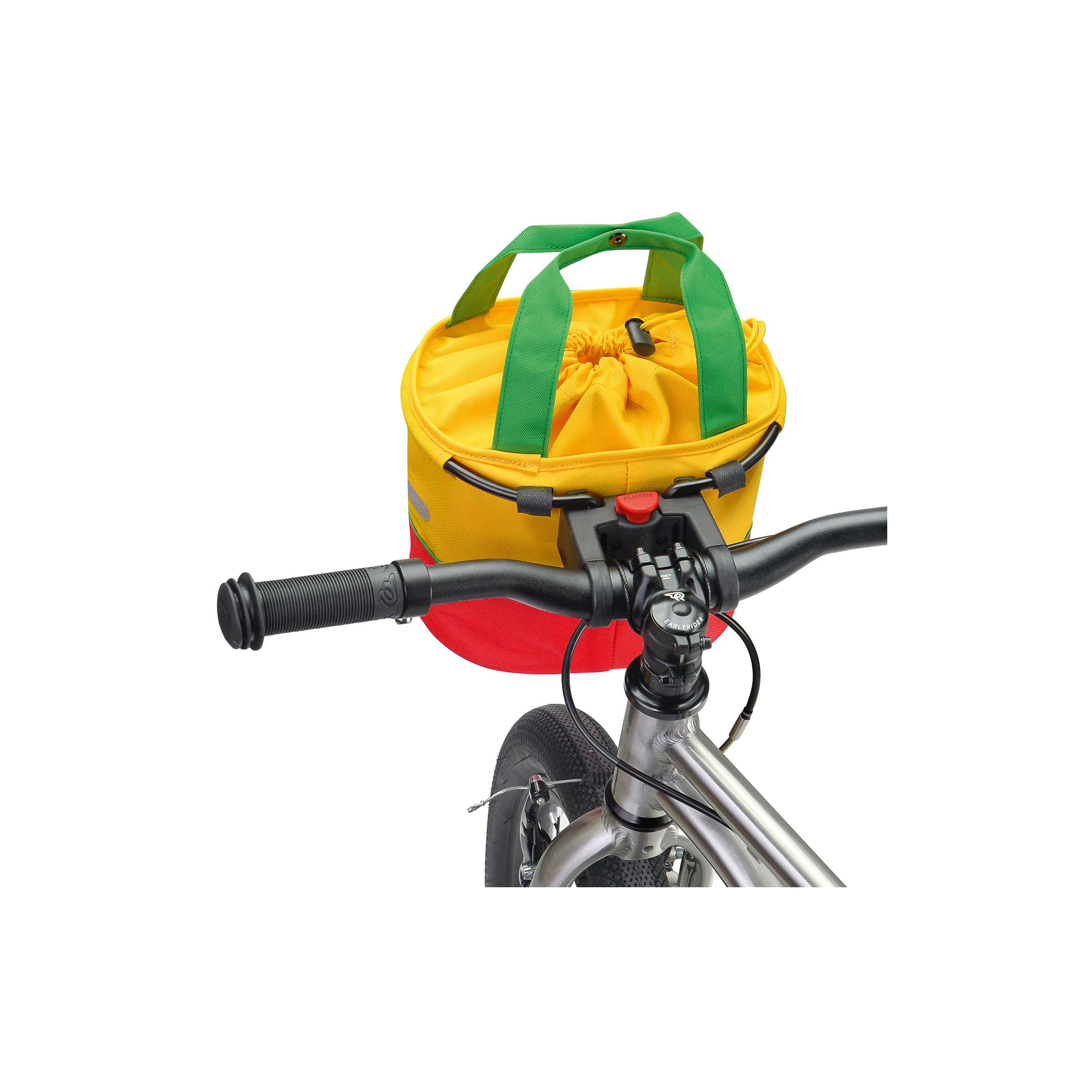 Klickfix stuurtas shopper soort lori 4l rood