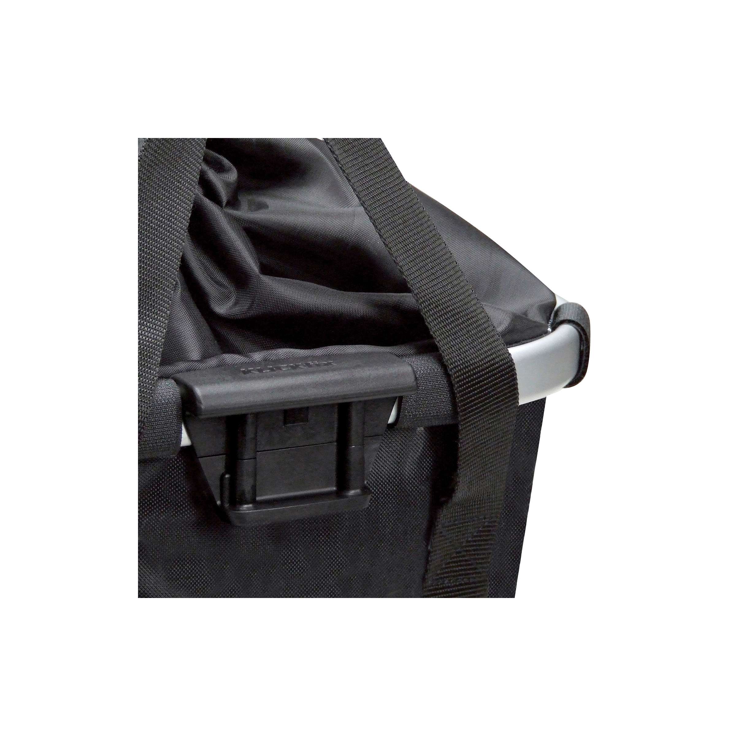 Reisenthel mand bikebasket bikebasket black klickfix