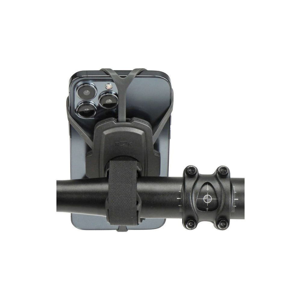 Klickfix telefoonpad lus met band 11x6x3,8cm zwart