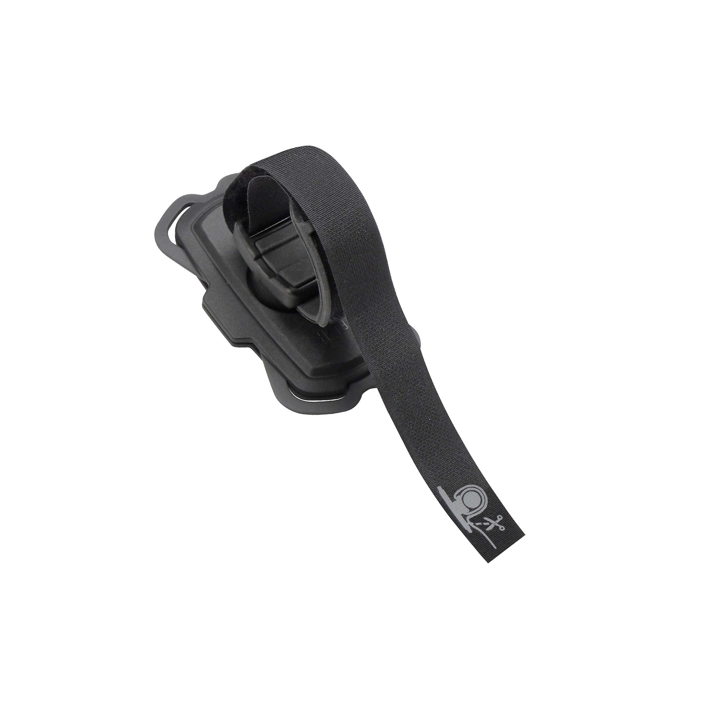 Klickfix telefoonpad lus met band 11x6x3,8cm zwart