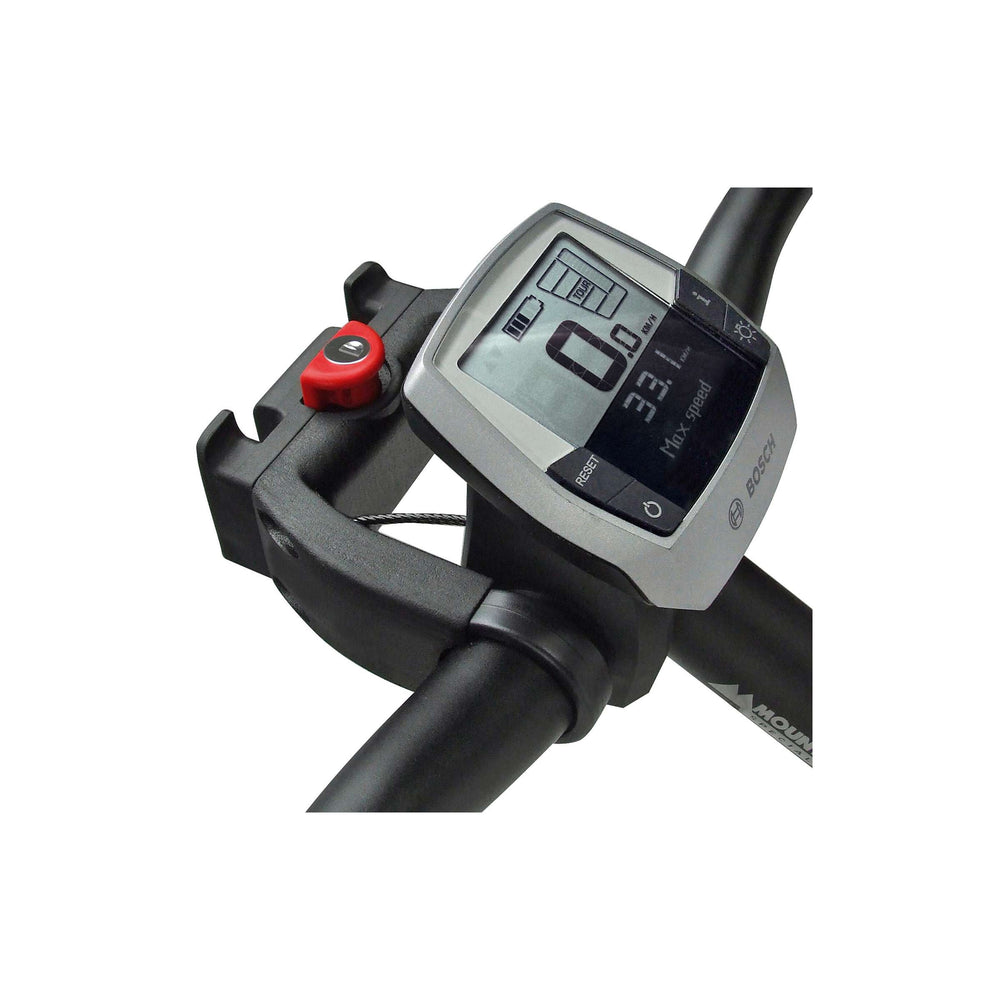 NewLooxs handlebar holder KlickFix E-bike Ø22-26mm clamps + lock