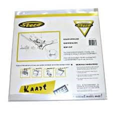 Steco map + cover for map reading clip