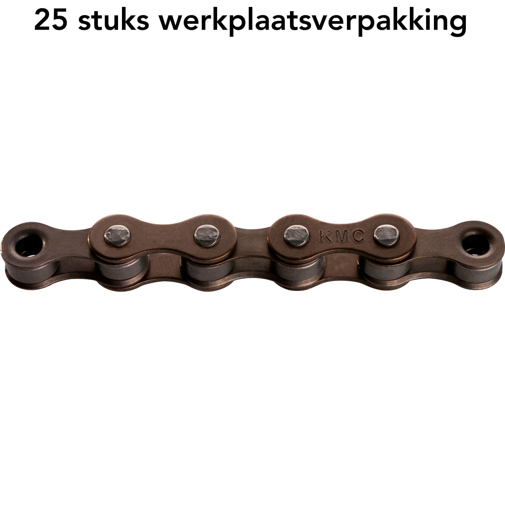 KMC Ds ketting S1 1 8 breed bruin bulk (25)