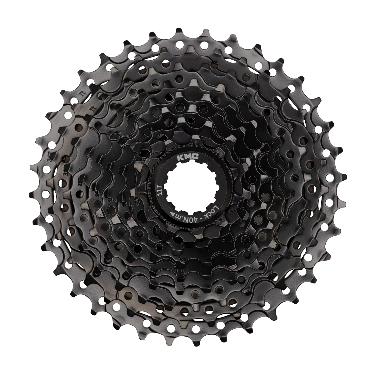 Kmc react cassette 9 speed - 11 32t - (4 pcs)